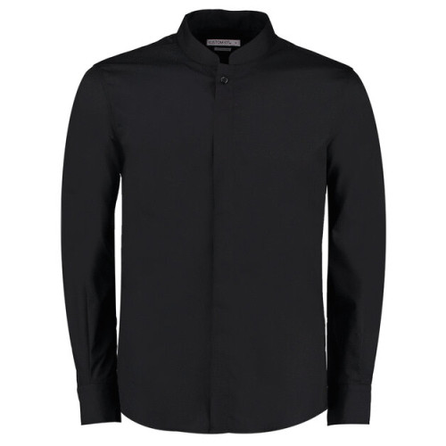 K161 CL Kustom Kit Long Sleeve Mandarin Collar Shirt        CLEARANCE
