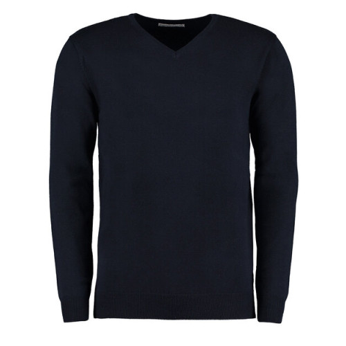 K352 CL Kustom Kit Arundel Cotton Acrylic V Neck Sweater        CLEARANCE