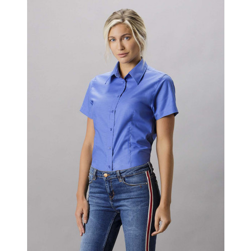 KK360 Ladies S/S Workwear Oxford Shirt