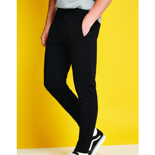 Slim Fit Sweat Pants XS Black