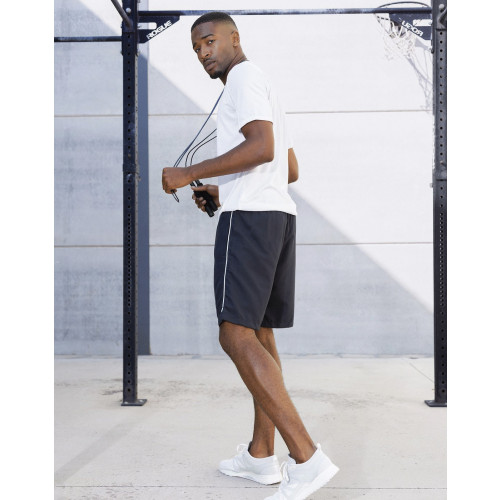 Track Shorts S Black/White