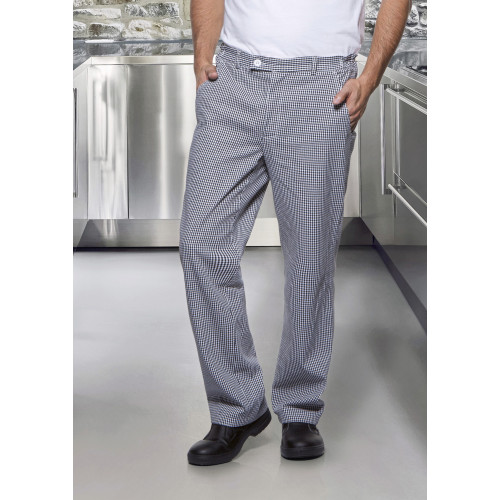 Karlowsky Basic Chef Trousers Black/White XS