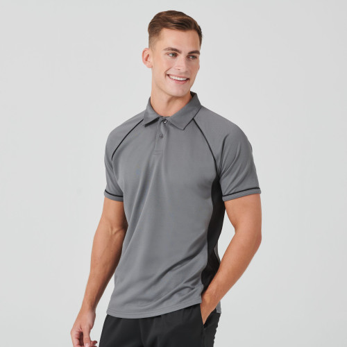 LV370 CL PERFORMANCE PIPED POLO        CLEARANCE