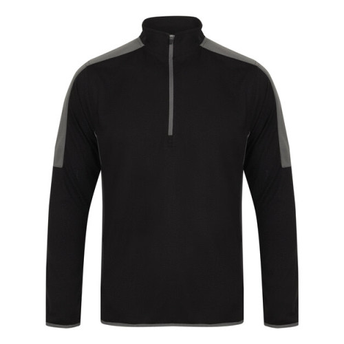 LV571M CL Finden and Hales 1/4 ZIP MIDLAYER CONTRAST CLEARANCE