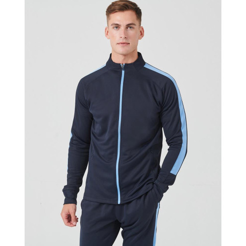 LV871 FINDEN&HALES ADULTS KNITTED TRACKSUIT TOP