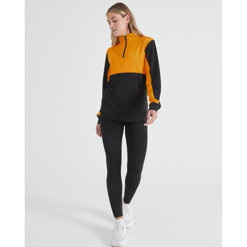 LV874 Adults 1/4 Zip Tracksuit Top