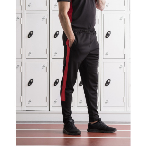 ADULTS KNITTED TRACKSUIT PANTS BLACK M