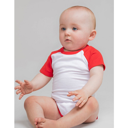 LW502 Larkwood Essential Short Sleeved Baseball Bodysuit