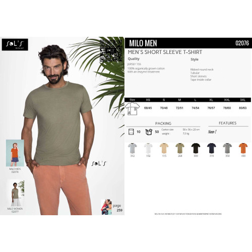 MILO Men's Organic T-Shirt