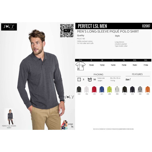 PERFECT LSL MEN APPLE GREEN L