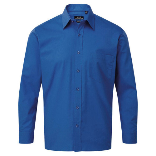 PR200 CL Premier Long Sleeve Poplin Shirt CLEARANCE