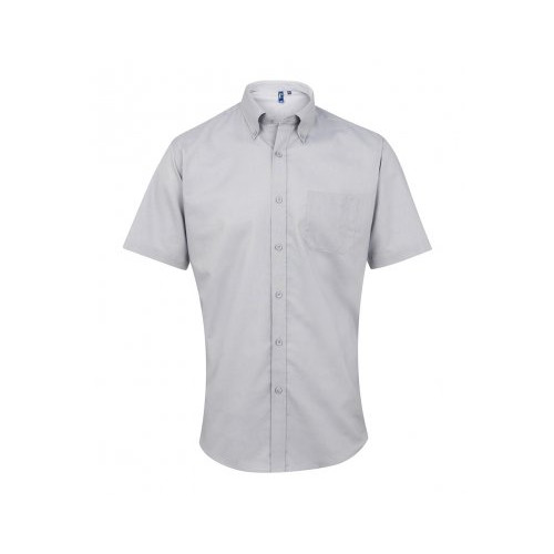 PR236 CL Premier Signature Short Sleeve Oxford Shirt        CLEARANCE