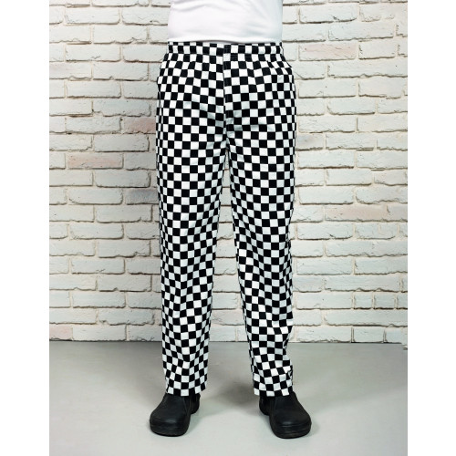 Premier Essential Chef's Trousers Black/white XS