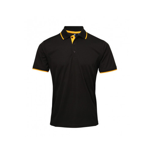 PR618 CL Premier Contrast Coolchecker Piqué Polo Shirt        CLEARANCE