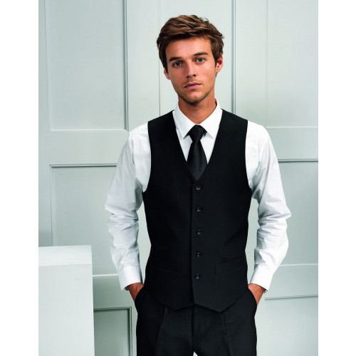 Lined Waistcoat XXS Black