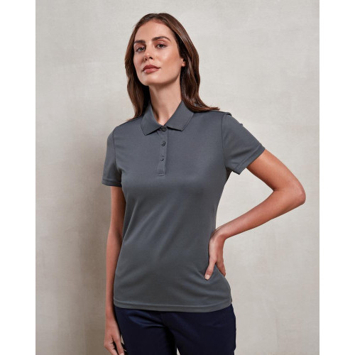 Premier Women´s Spun-Dyed Sustainable Polo Shirt Black M