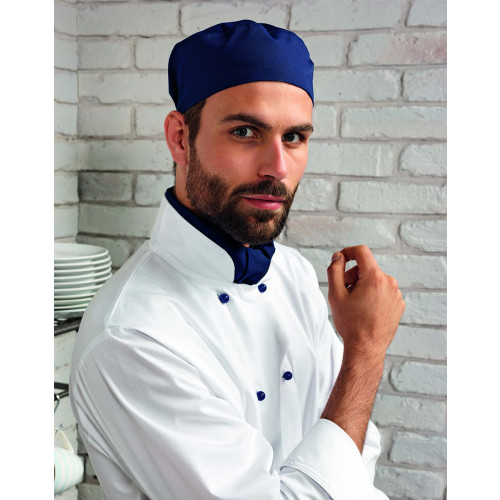 Chef's Skull Cap One Size Black Denim