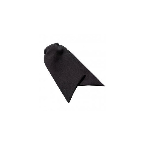 Ladies Clip On Cravat One Size Black