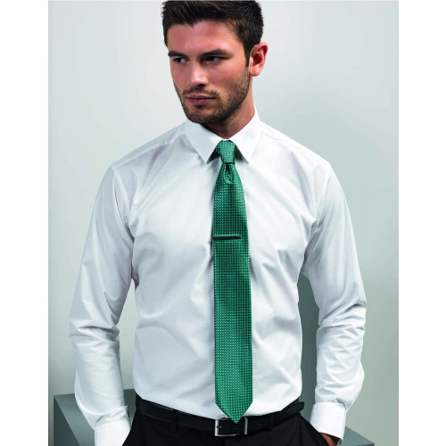 Puppy Tooth Tie One Size Silver
