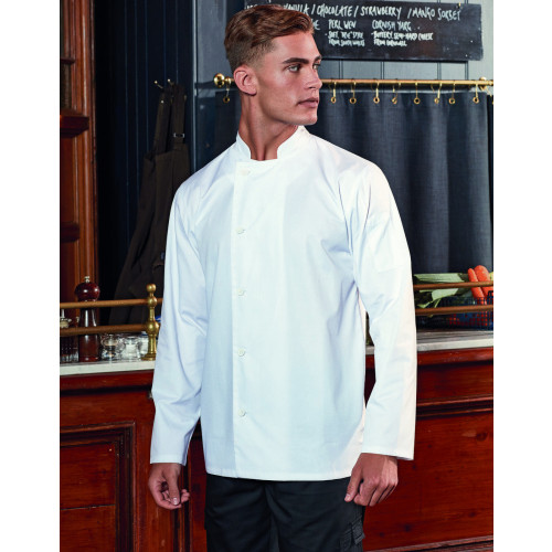 ESSENTIAL LONG SLEEVE CHEFS JACKET Black M