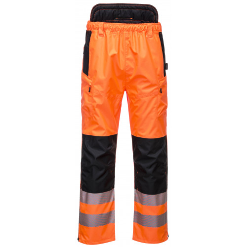 Portwest PW3 Hi-Vis Extreme Trousers Orange/Black L