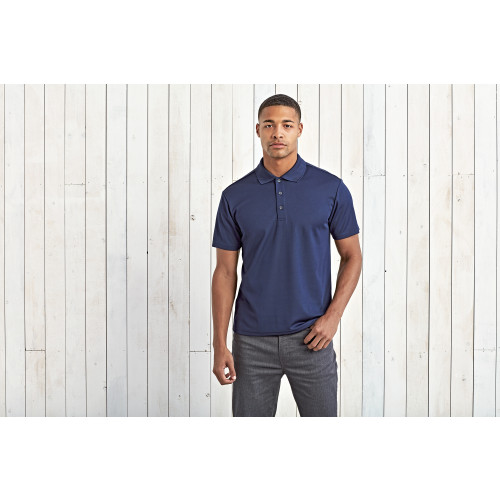 Premier Men´s Spun-Dyed Sustainable Polo Shirt Black M