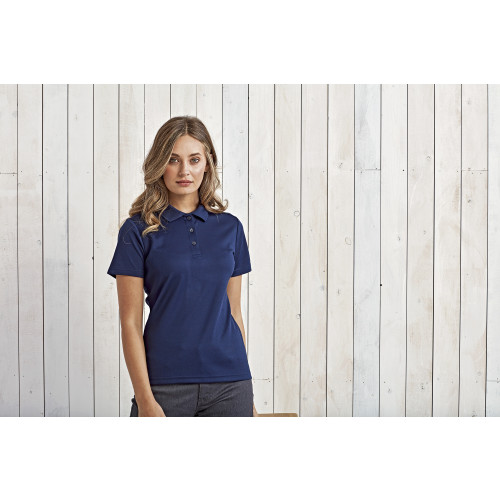 Premier Women´s Spun-Dyed Sustainable Polo Shirt Black M