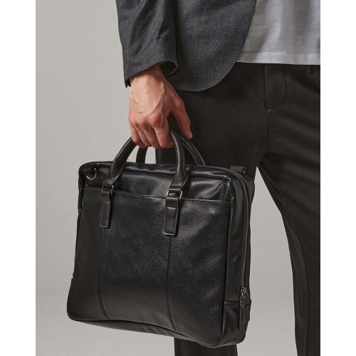 QD892 NUHIDE SLIMLINE LAPTOP BRIEF