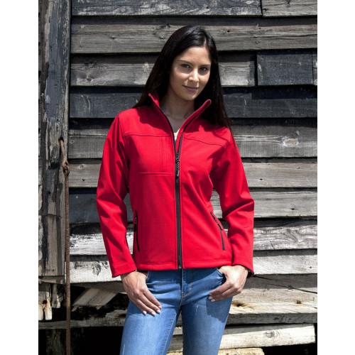Result Ladies Classic Soft Shell Jacket S/10 Azure