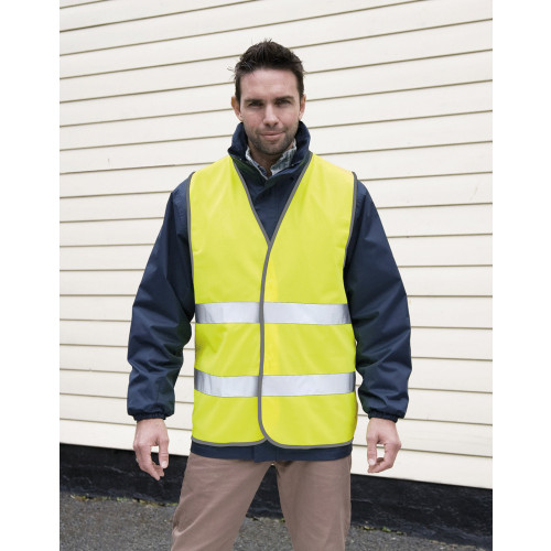 Result Core Motorist Hi-Vis Safety Vest S/M Fluorescent Yellow