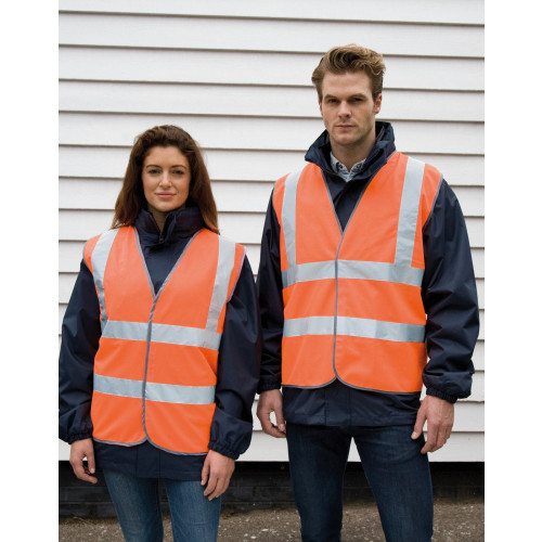 Hi-Vis Motorway Vest S/M Fluorescent Orange