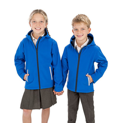 RS224B CL Result Core Kids TX Performance Hooded Soft Shell Jacket        CLEARANCE