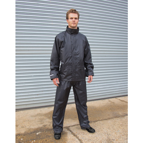 Rain Suit S Black