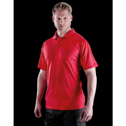 RS288 Spiro Performance Aircool Polo 135gsm