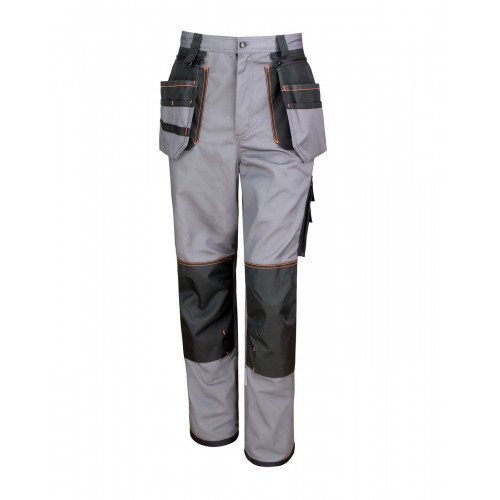 Result Work-Guard X-Over Heavy Trousers Grey/black XS