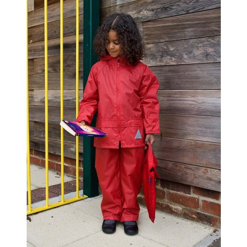RS95B Result KIDS WATERPROOF JACKET AND TROUSER SET