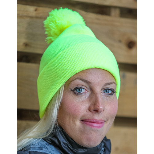RC028 Result Pom Pom Beanie