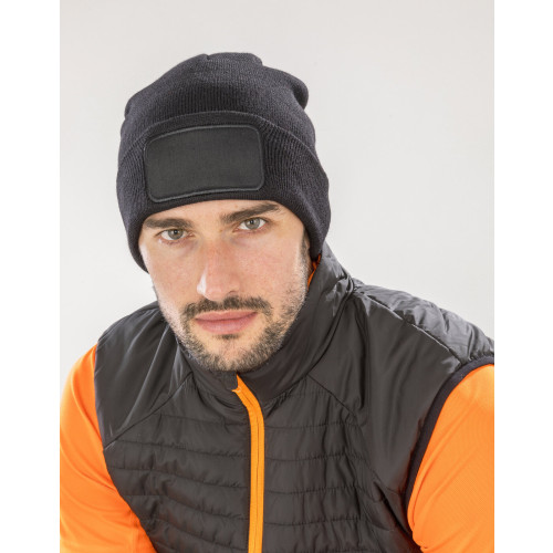RC927 Result RECYCLED DOUBLE KNIT PRINTERS BEANIE