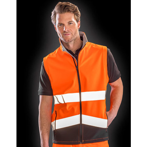 RS451&Acirc;&nbsp;Result Printable Safety Softshell Gilet