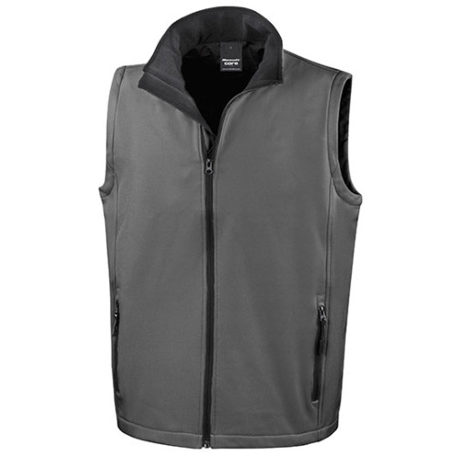RS232M CL Result Core Printable Soft Shell Bodywarmer        CLEARANCE