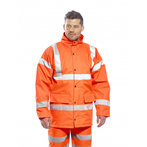 Portwest Class 3 Breathable Jacket Orange L