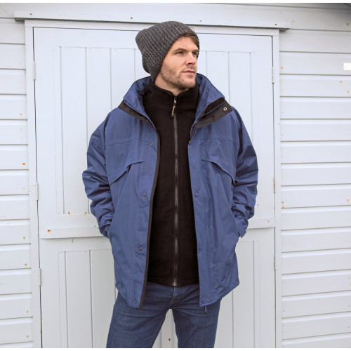 RS68 Result 3in1 W/proof Zip and Clip Jacket