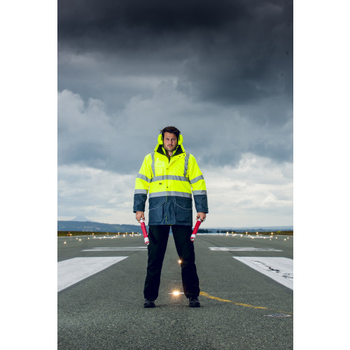 S426 - Hi-Vis Breathable 7-in-1 Contrast Traffic Jacket