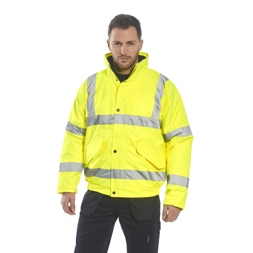 S463 - Hi-Vis Winter Bomber Jacket