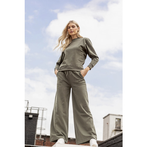 Women´s Sustainable Fashion Wide Leg Joggers