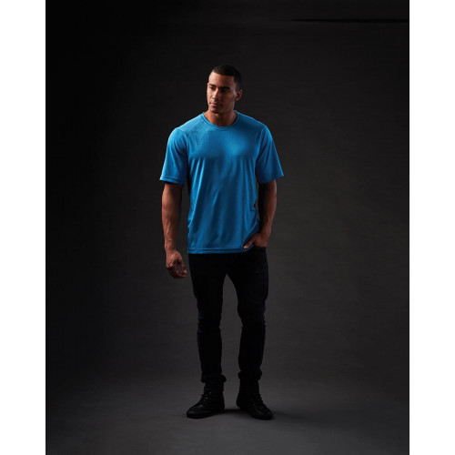 Stormtech M'S MISTRAL HEATHERED TEE DOLPHIN S