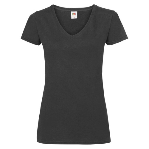 61398 CL FOTL Lady-Fit V-Neck Valueweight T CLEARANCE