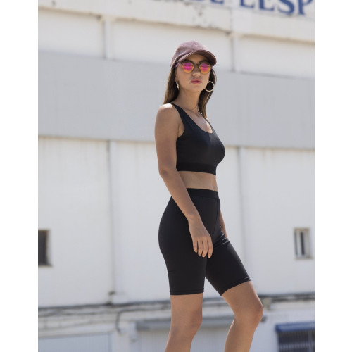 ST427 LADIES FASHION CYCLING SHORTS    SF Clothing