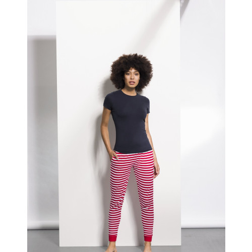 ST85 SKINNI FIT LADIES CUFFED LOUNGE PANTS