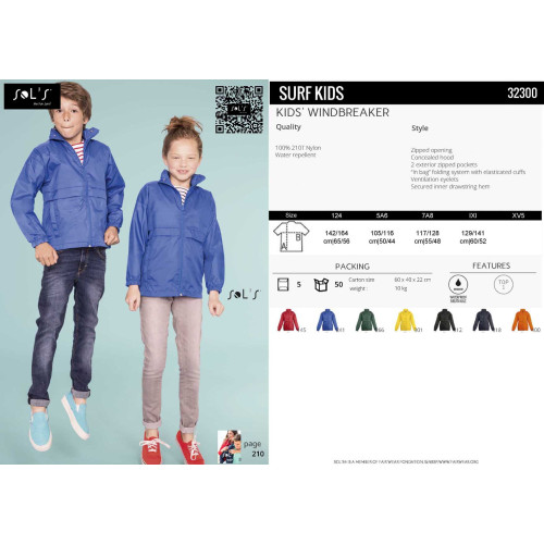SURF KIDS RED 05/06Y